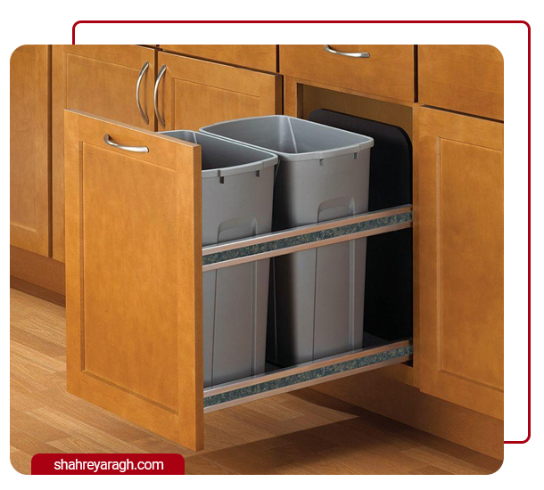 سطل های زباله کابینت
