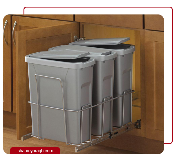 خرید سطل زباله کابینت