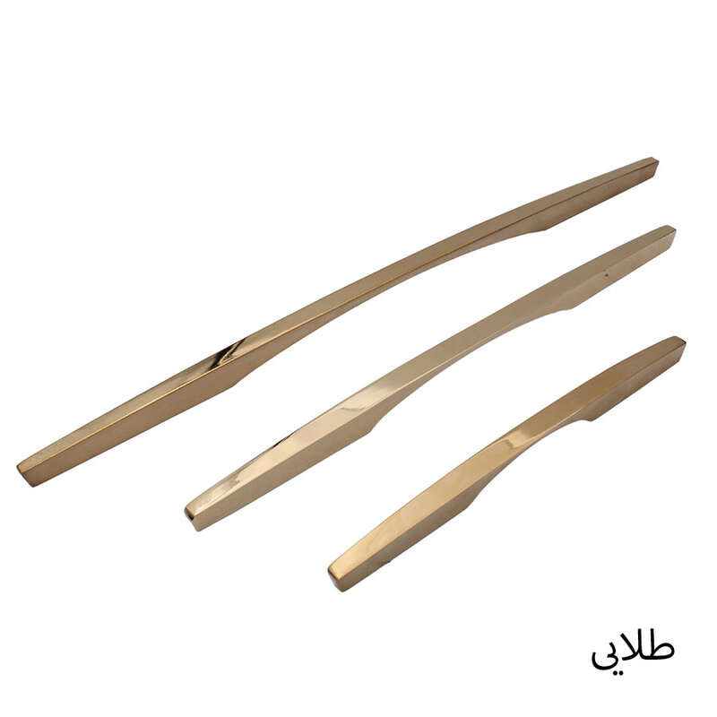 دستگیره کابینت C27 سایز 160/192طلایی براق